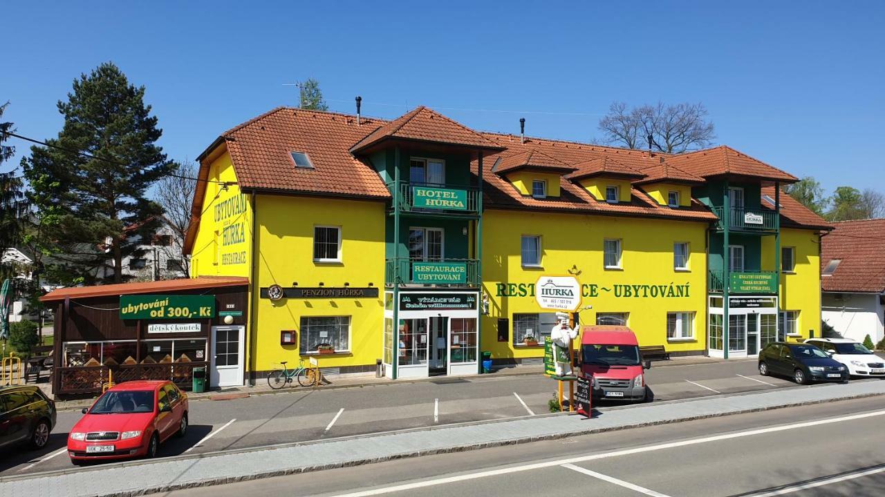 Penzion Hůrka Hotel Dolni Libchavy Bagian luar foto
